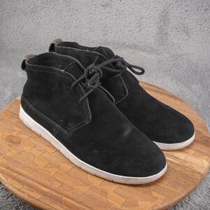 UGG Freamon Waterproof Chukka Boots Men's 10.5 US Black Suede Casual